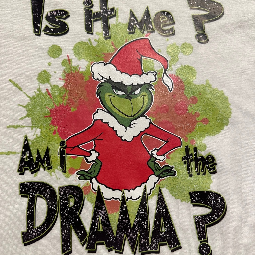 Grinch Christmas  Tee SIZES 2T-3X